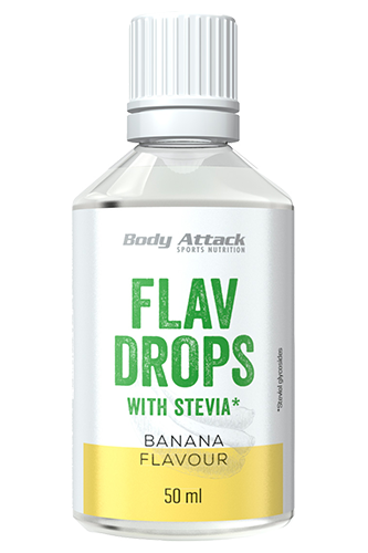 Body Attack Flav Drops - Stevia 50ml - Abbildung vergrößern!