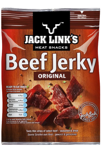 Jack Link´s Beef Jerky - 25g Restposten - Abbildung vergrößern!