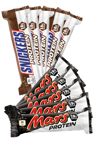 Mars & Snickers Protein Riegel Mix Box - 10er Pack - Abbildung vergrößern!