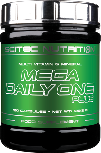 Scitec Nutrition Mega Daily One Plus - 120 Caps - Abbildung vergrößern!